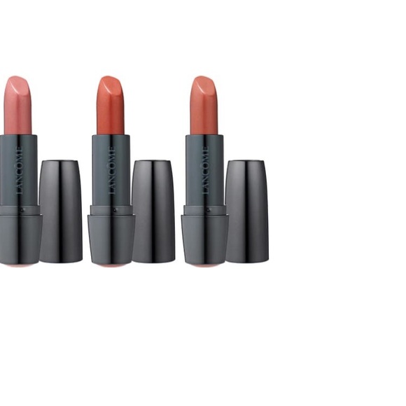 HP💄🎉Lancôme Limited Edition 3 Piece Set Full Size Color Design Lipstick NEW - Picture 3 of 3